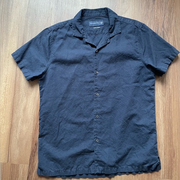 Abercrombie & Fitch Other - Camp Collar Summer Linen-Blend Shirt